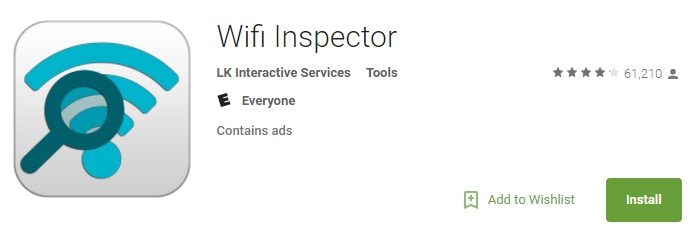 wifi 2 wifi inspector